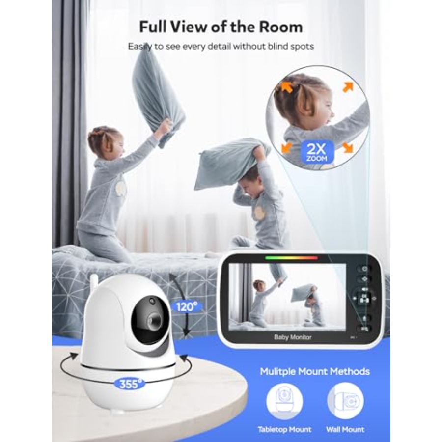 Baby monitor for nursery use,  – Baby Nursery Hours Bewertung und Preis