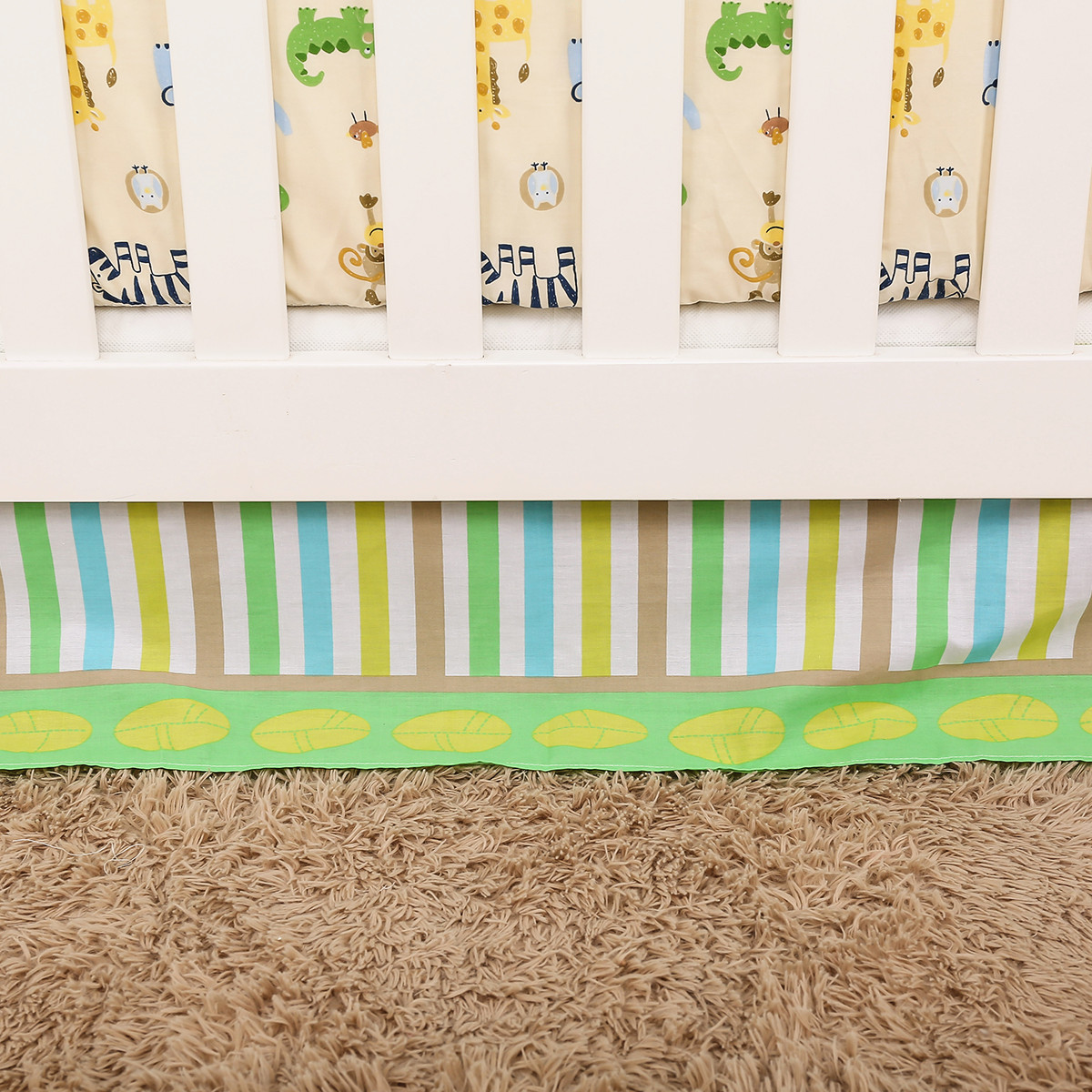 3Pcs Embroidered baby crib bed – Baby Nursery Quilts Bewertung und Preis