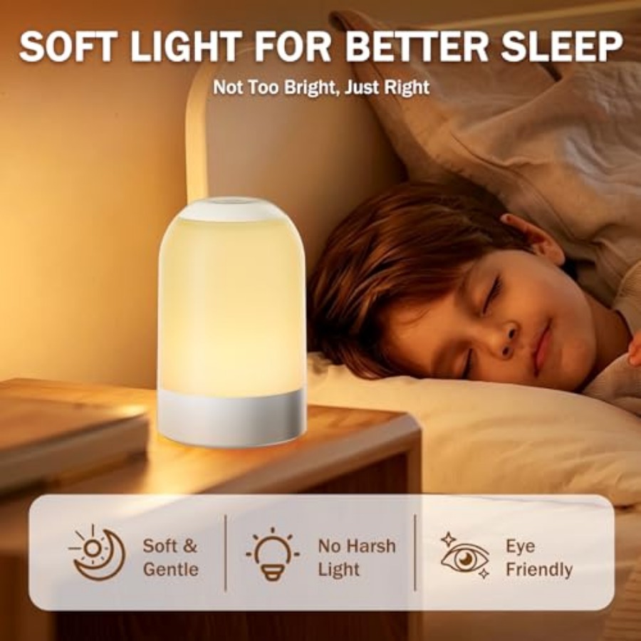Bedside Touch Night Light, Bab – Baby Nursery Table Lamp Bewertung und Preis