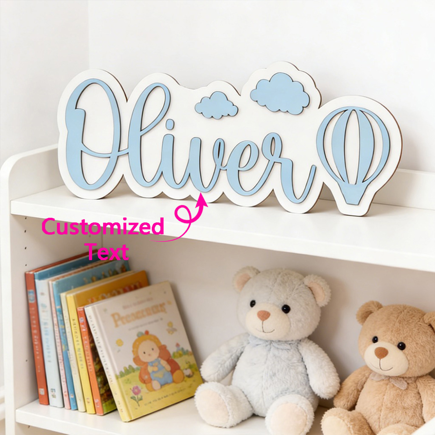 Personalized Hot Air Balloon & – Baby Nursery Decorations Bewertung und Preis