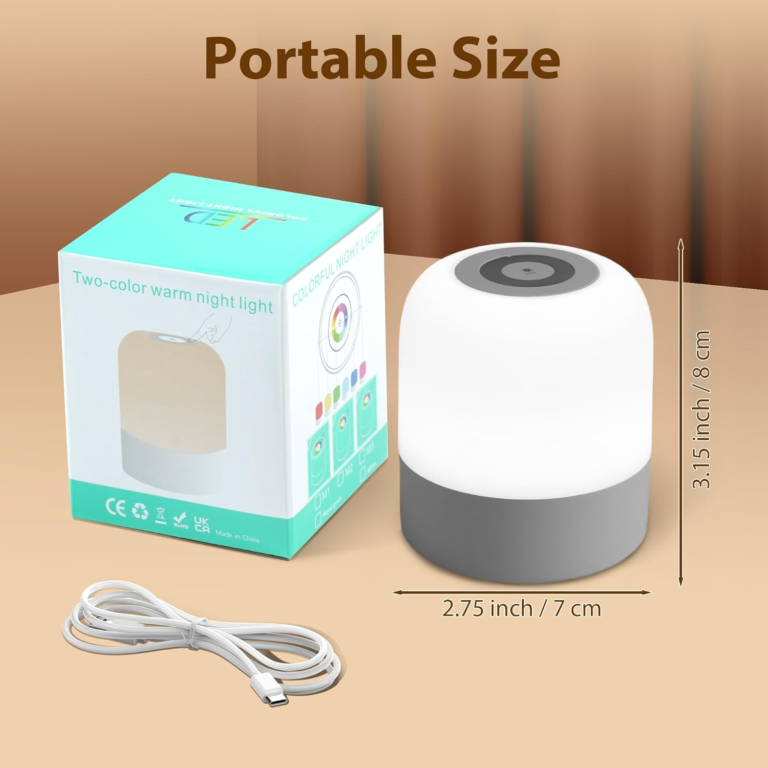 1pcPortable Baby Night Light,3 – Baby Nursery Egg Light Bewertung und Preis