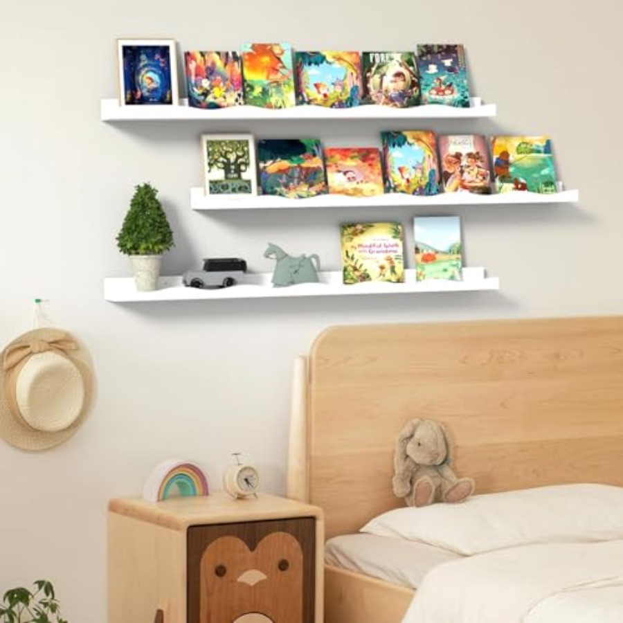 Floating Bookshelf for Floatin – Baby Nursery Books Bewertung und Preis