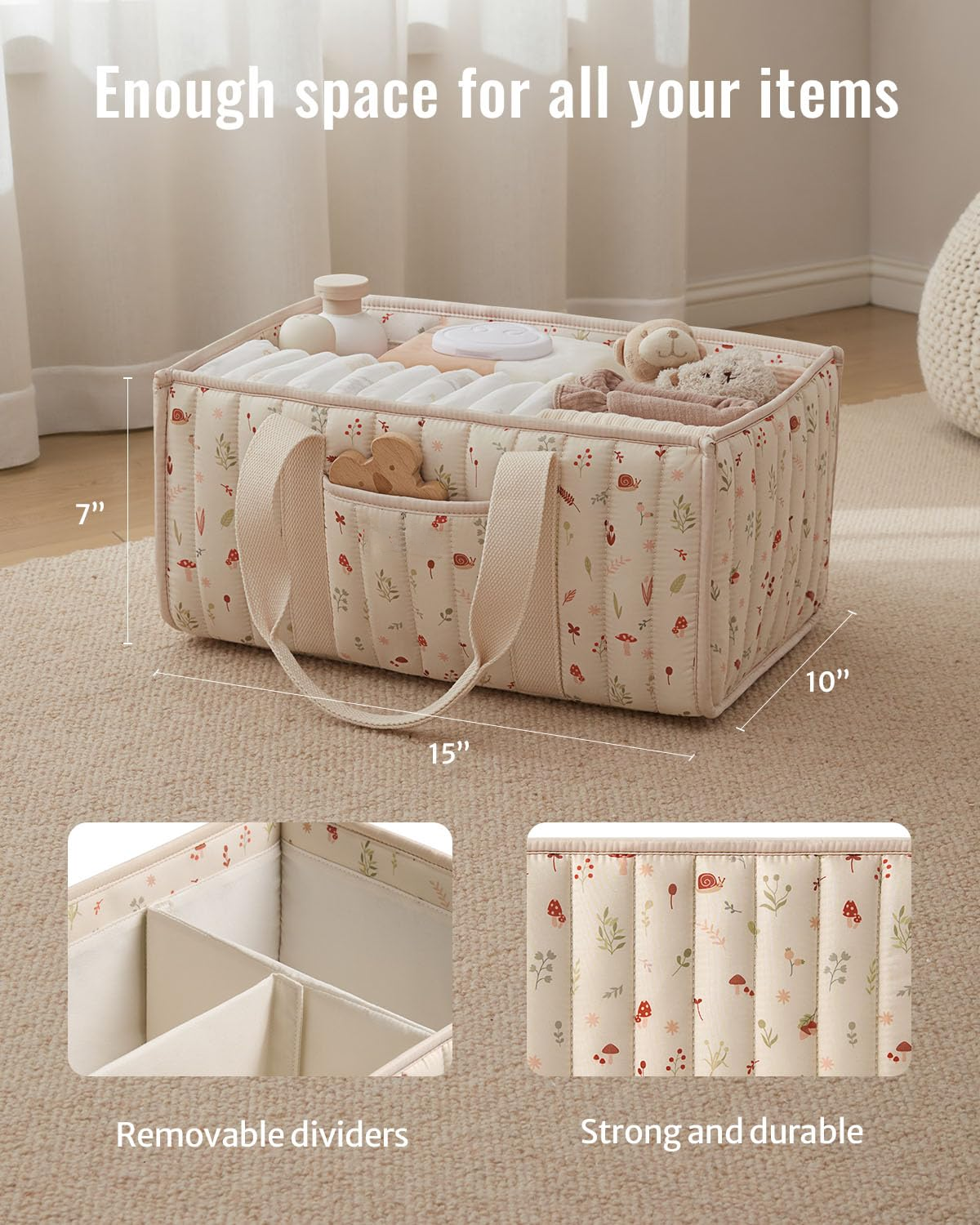 Diaper Caddy Organizer, Stylis – Baby Nursery Unisex Bewertung und Preis