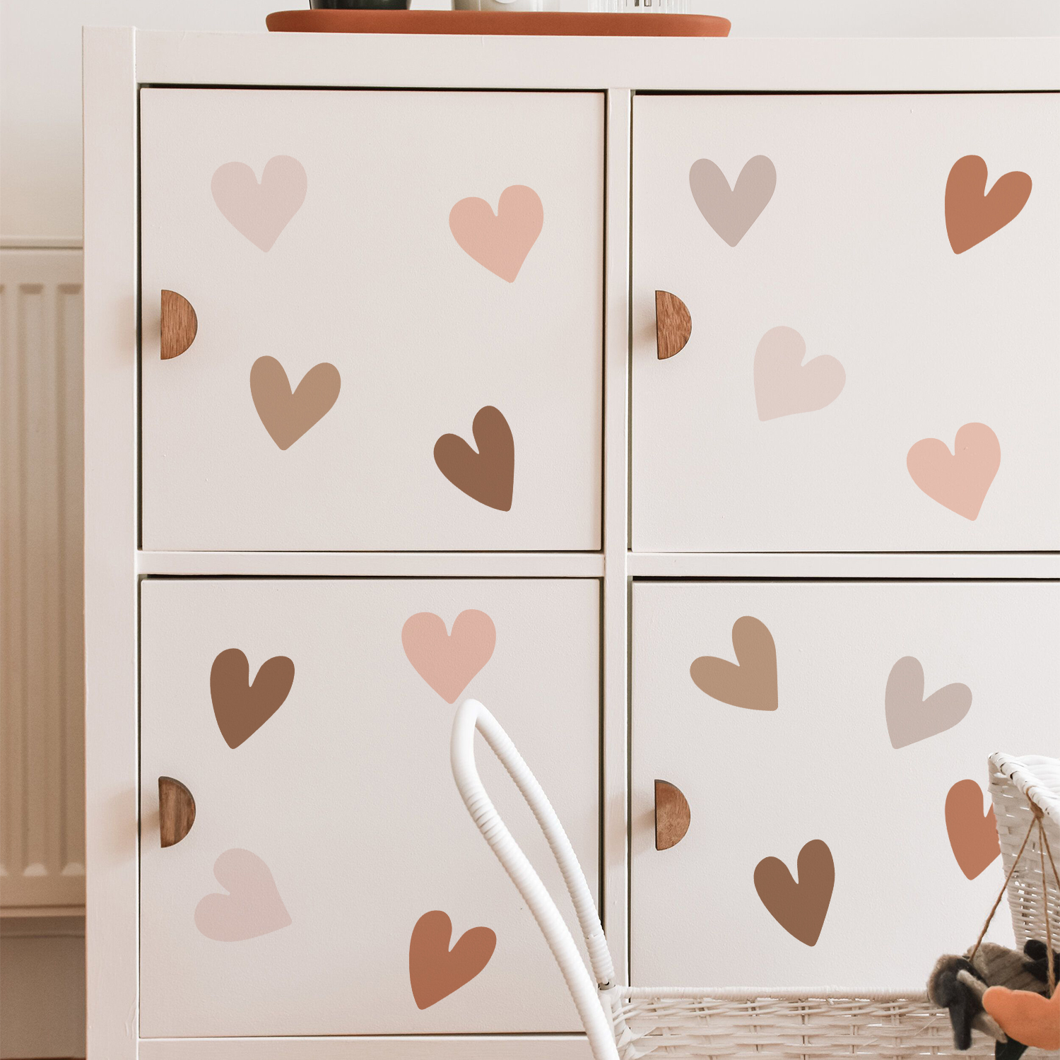 Boho Hearts Creative Wall Stic – Baby Nursery Wall Mural Bewertung und Preis