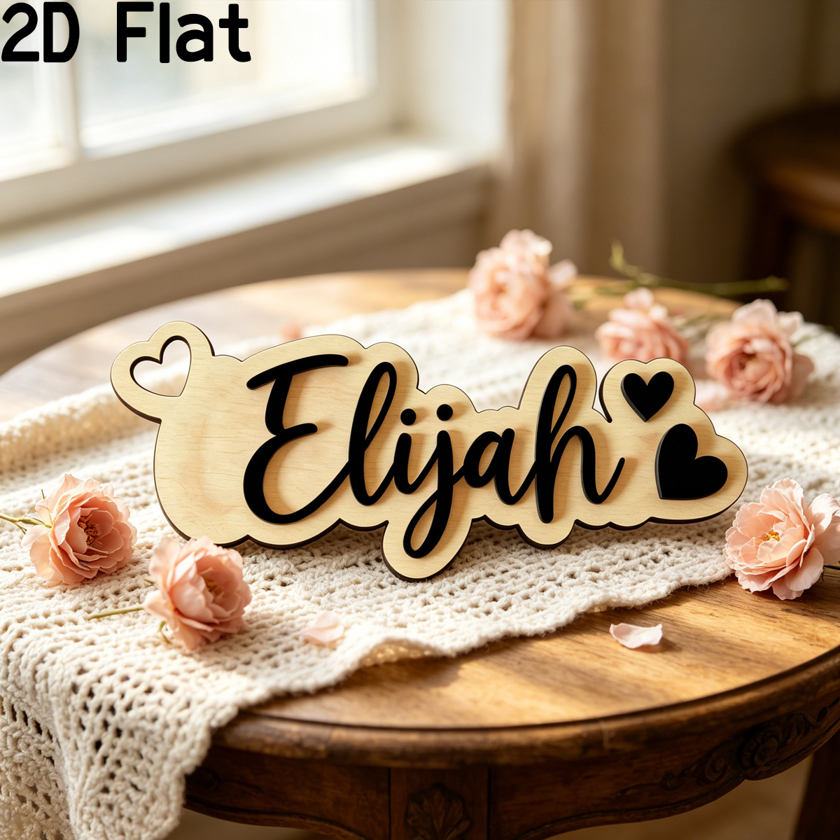 1Pc Custom Love Decor Wooden A – Baby Nursery Decorations Bewertung und Preis