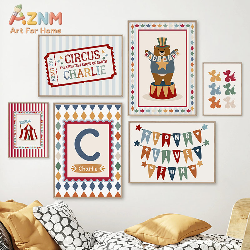 Circus Bear Magician Dog Quote – Baby Nursery Kids Bewertung und Preis