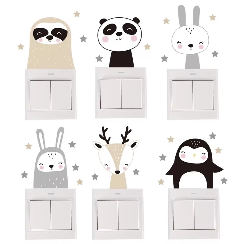 Cute Forest Animals Wall Stick – Baby Nursery Wallpaper Girl Bewertung und Preis