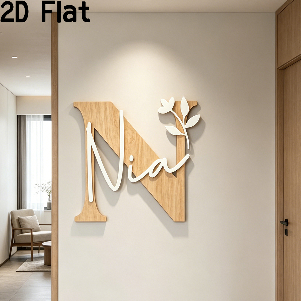 1Pc Custom Original Alphabet N – Baby Nursery Decorations Bewertung und Preis