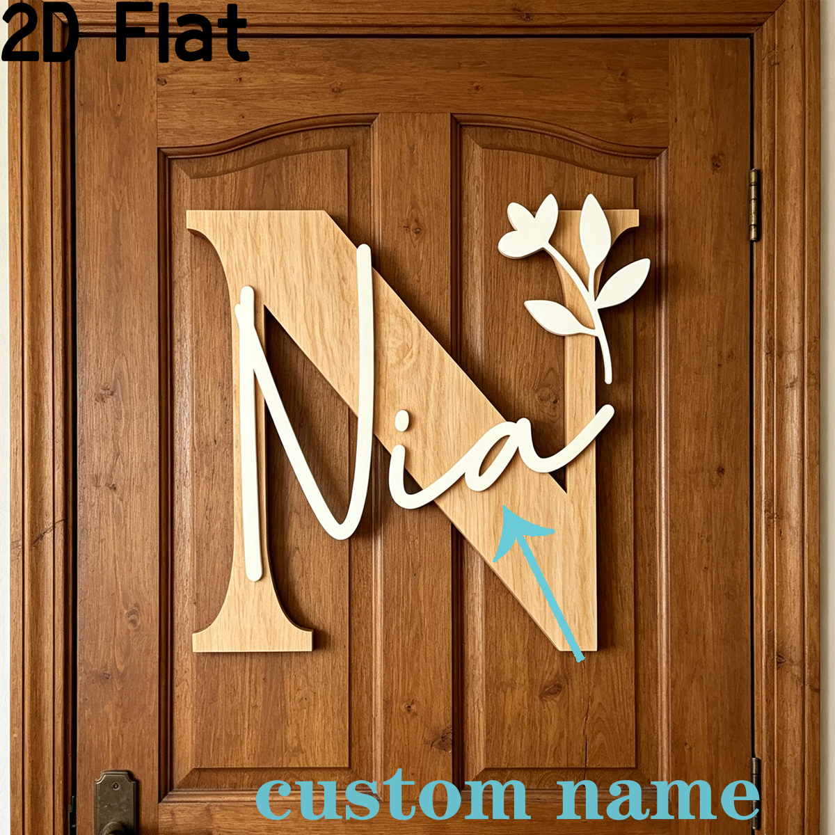 1Pc Custom Original Alphabet N – Baby Nursery Decorations Bewertung und Preis