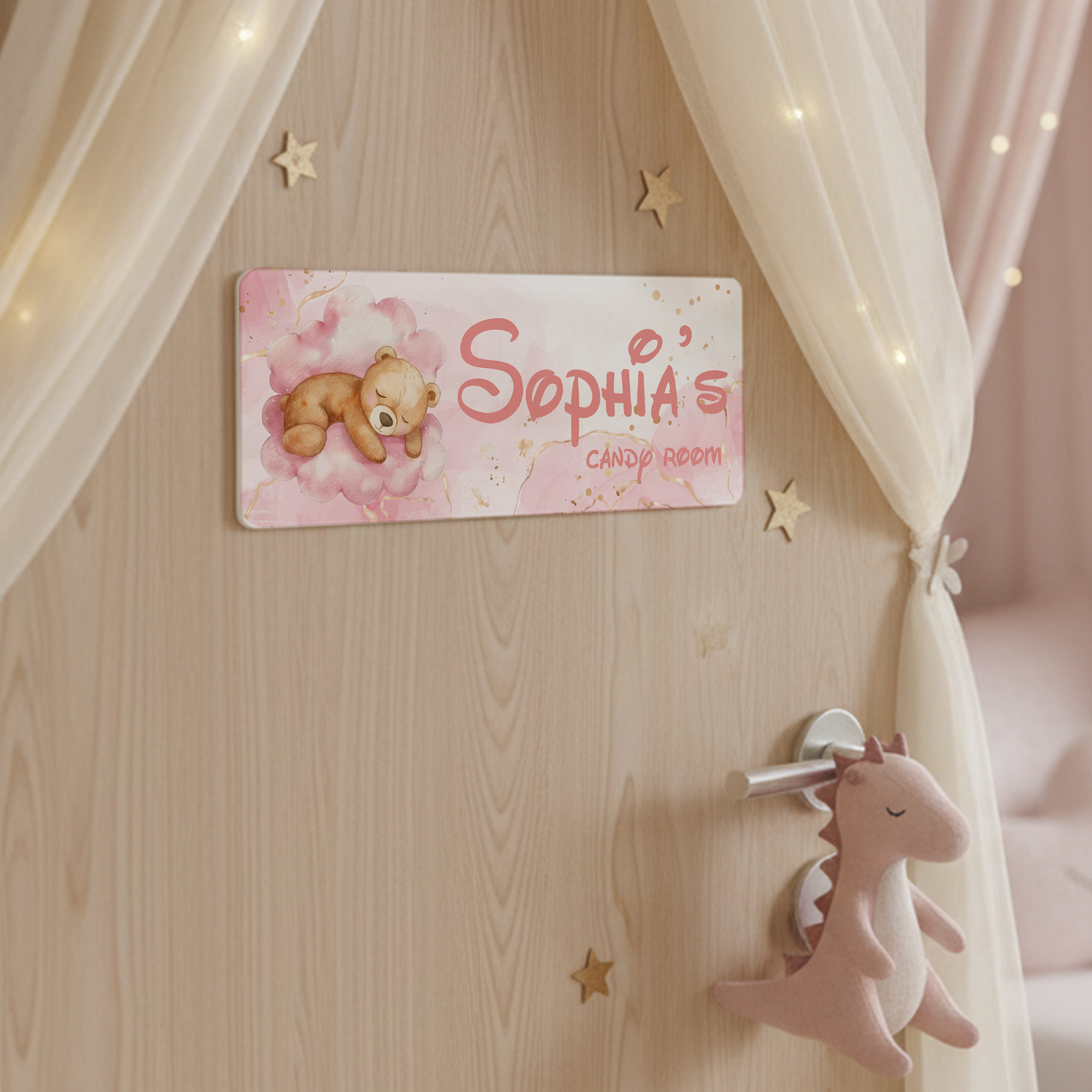 1pc Custom Bear Name/Text Acry – Baby Nursery Decorations Bewertung und Preis