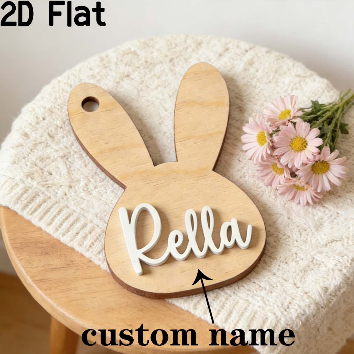 1Pc Custom Cute Animal Rabbit  – Baby Nursery Decorations Bewertung und Preis